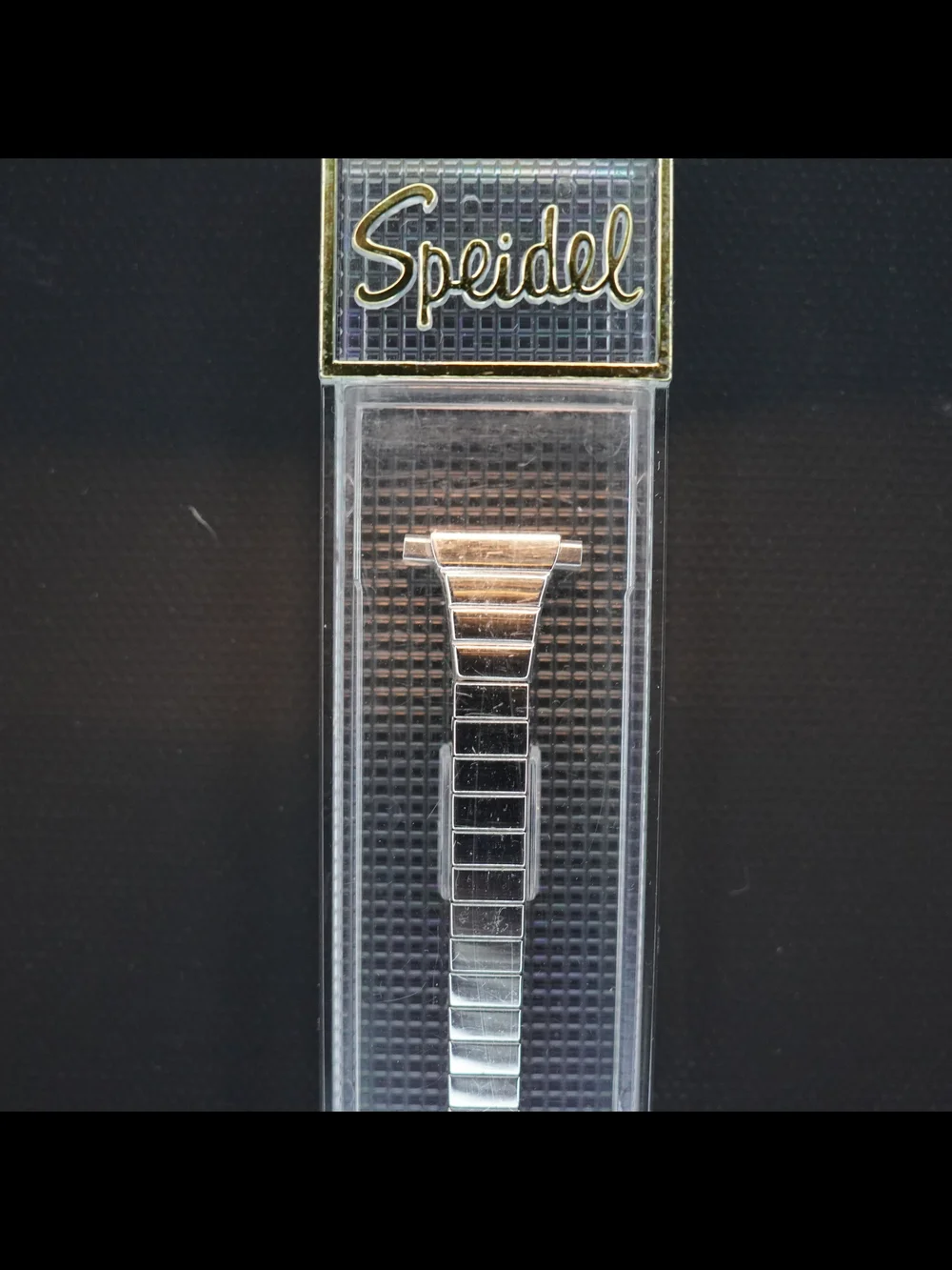 NOS Speidel Twist-O-Flex USA Gold Tone Expansion Watch Band 10mm to 14mm